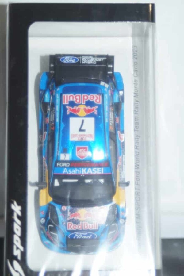 Spark ford puma rally monte carlo 2023 p-l loubet #7 1:43 resin s6715