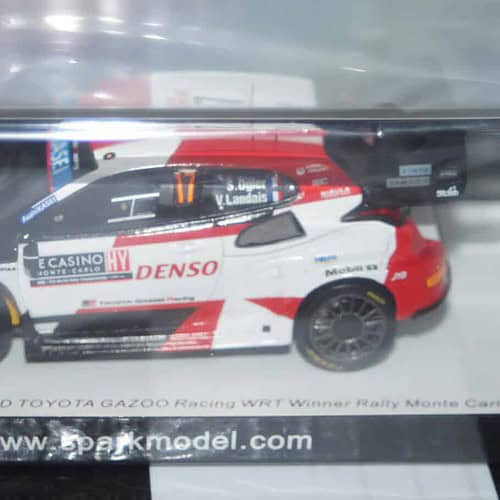 Spark toyota gr yaris wrt 3rd rally safari kenya #18 2022 t.katsuka 1:43 resin s6710