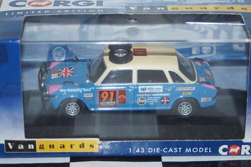 Vanguards morris 1800 mk2 1970 world cup rally ref va08913 1:43