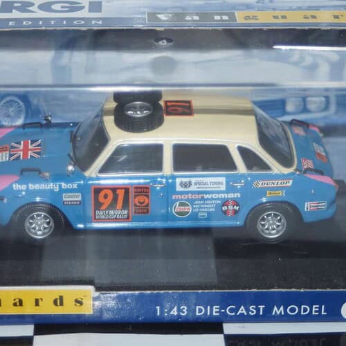 Vanguards morris 1800 mk2 1970 world cup rally ref va08913 1:43