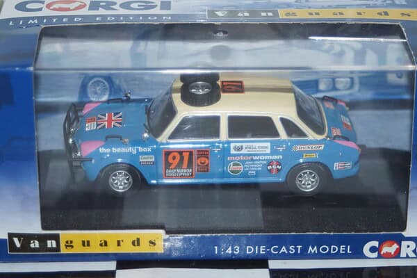 Vanguards morris 1800 mk2 1970 world cup rally ref va08913 1:43