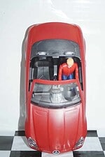 Herpa mercedes benz slk playcar edition red