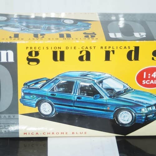 Corgi vanguards sierra sapphire cosworth 4 x 4 mica-chrome va10003 1:43 scale