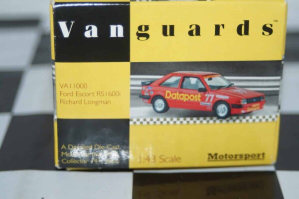 Vanguards ford escort mk3 rs 1600i r.longman ref va11000 1:43