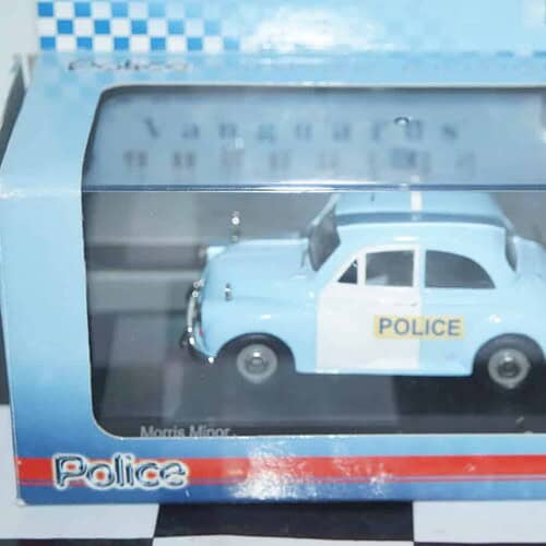 Corgi vanguards morris minor traffic police 75th anniversary ref va05806