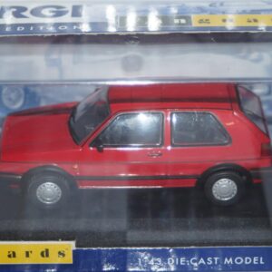 Corgi vanguards volkswagen golf mk 2 gti red va13600 1:43