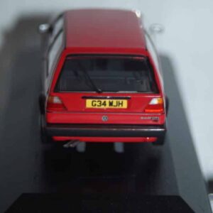 Corgi vanguards volkswagen golf mk 2 gti red va13600 1:43