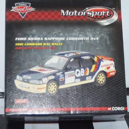 Corgi ford sierra cosworth 4 x 4 lombard rally 1991 ref va10007 1:43rd