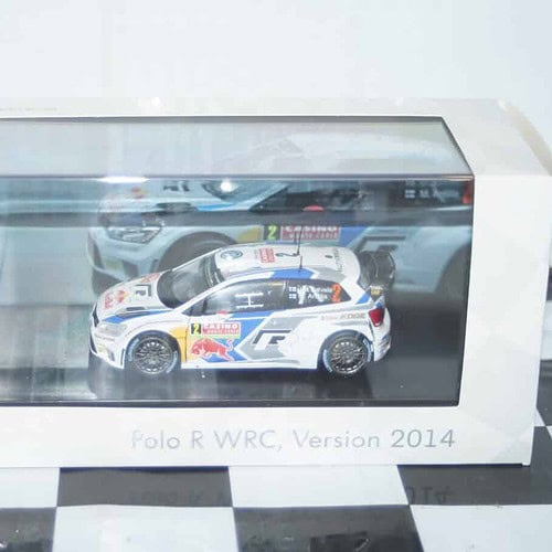 Dealer box volkswagen polo r wrc(schuco based?) 2014 1:43 6c0.099.300.a.084