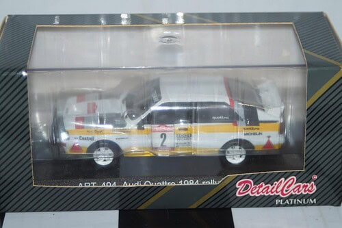 Detail cars audi quattro1984 sanremo rally signed by s.blomqvist 1:43 art 494