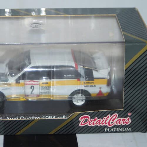 Detail cars audi quattro1984 sanremo rally signed by s.blomqvist 1:43 art 494