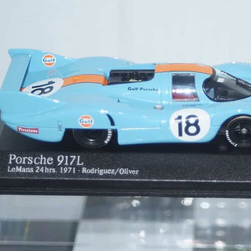 Minichamps porsche 917l gulf le mans 1971 rodriguez 430 716718 1:43
