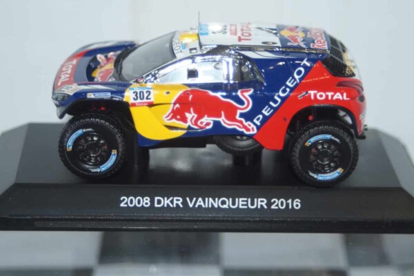 Spark peugeot 2008 dkr vainqueur 2016 1:43 resin 16misp901(dealer box)
