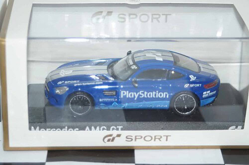 Norev mercedes-amg gt blue dealer issue 1:43rd