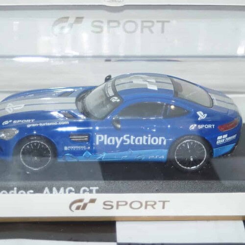 Norev mercedes-amg gt blue dealer issue 1:43rd