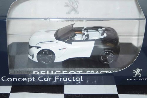 Norev peugeot concept car fractal 2015 cabriolet 4799891 15micc902(dealer box)