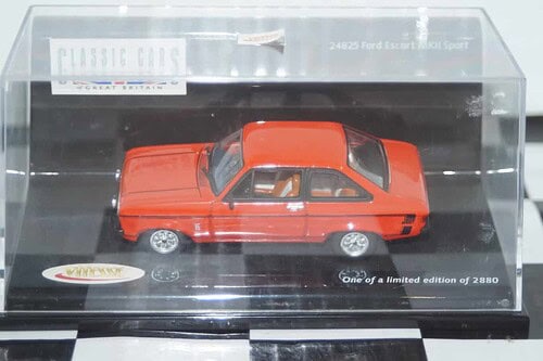 Vitesse ford escort 1981 mk2 sport in red 1:43rd 24825