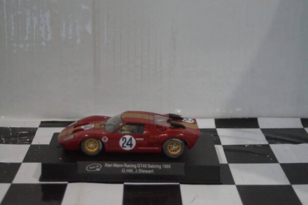 Slot.it alan mann racing ford gt40 n.24 sebring 1966 ca18a
