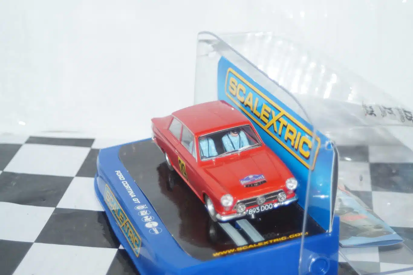 Scalextric Ford Cortina GT 1964 COUPE DES ALPES 1 32 C3023