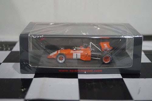 Spark brabham bt26a 6th dutch gp1969 #11 j.brabham 1:43 resin s8318