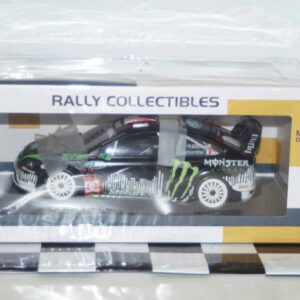 Sunstar ford focus rs wrc 2010 rallyday show at castle combe circuit ken block ref 3956 1:18 scale