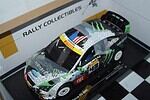Sunstar ford focus rs wrc 2010 rallyday show at castle combe circuit ken block ref 3956 1:18 scale
