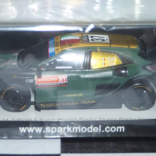 Spark ford puma rally new zealand 2022 l.bertelli #37 1:43  resin s6714