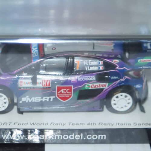 Ford puma rally italia sardegnia 2022 p.l.loubet #7 1:43 spark resin s6711
