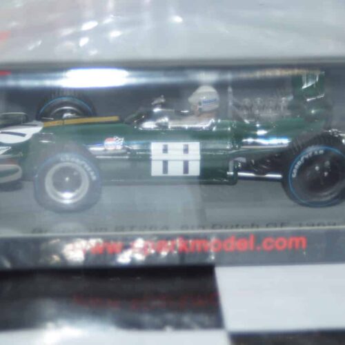 Spark brabham bt26a 6th spanish gp1969 #4 j.ickx 1:43 resin s8315