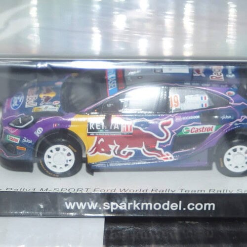 Spark ford puma rally safari kenya 2022 s.loeb #19 1:43 resin s6706