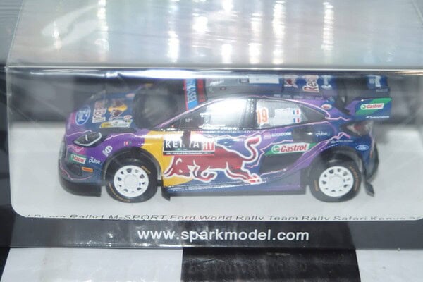 Spark ford puma rally safari kenya 2022 s.loeb #19 1:43 resin s6706
