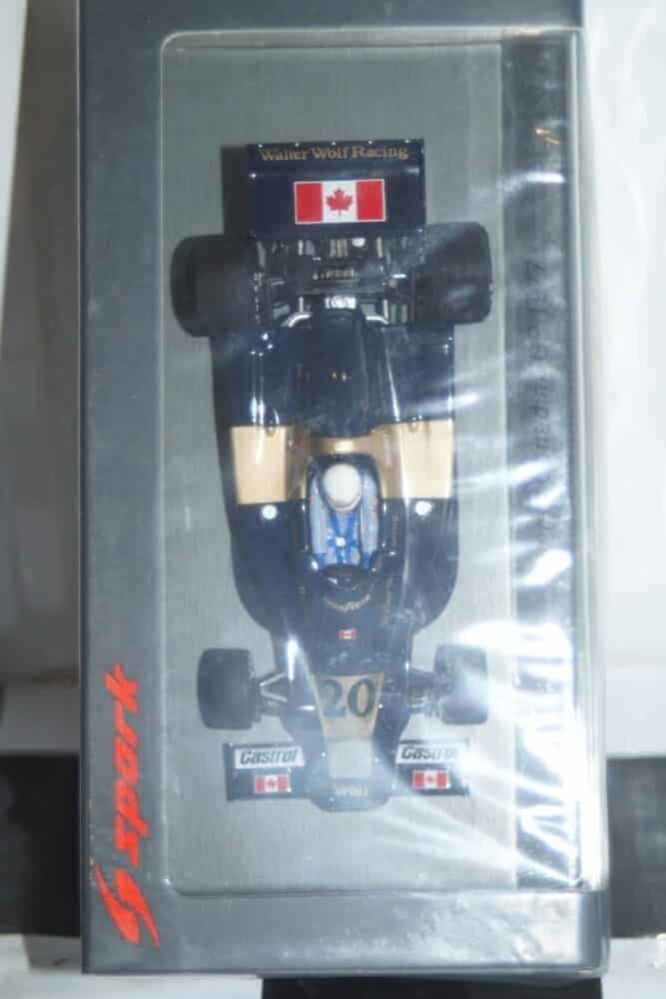 Spark wolf wr1 winner canadian gp 1977 #20 j.scheckter 1:43 resin s9998
