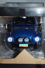 Solido volkswagen beetle baja metallic blue 1975 1:18 diecast s1809601