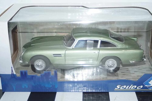 Solido aston martin db5 porcelain green 1964 1:18 diecast s1807102