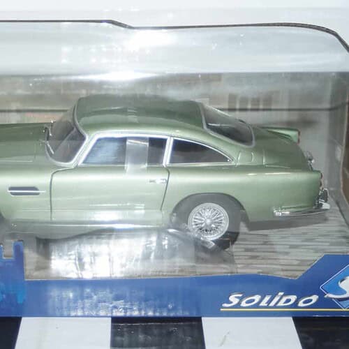Solido aston martin db5 porcelain green 1964 1:18 diecast s1807102