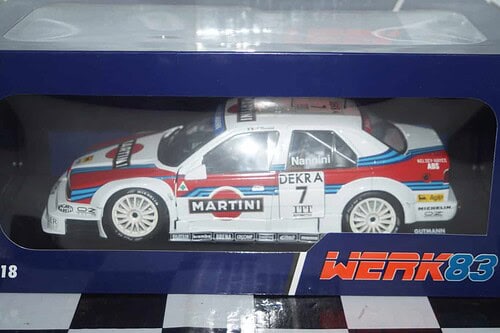 Werk83 alfa romeo 155 dtm #7 nannini martini 1:18 diecast w1801005
