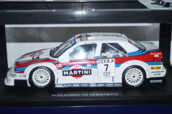 Werk83 alfa romeo 155 dtm #7 nannini martini 1:18 diecast w1801005