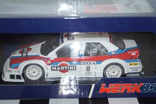 Werk83 alfa romeo 155 dtm #8 larini martini 1:18 diecast w1801001