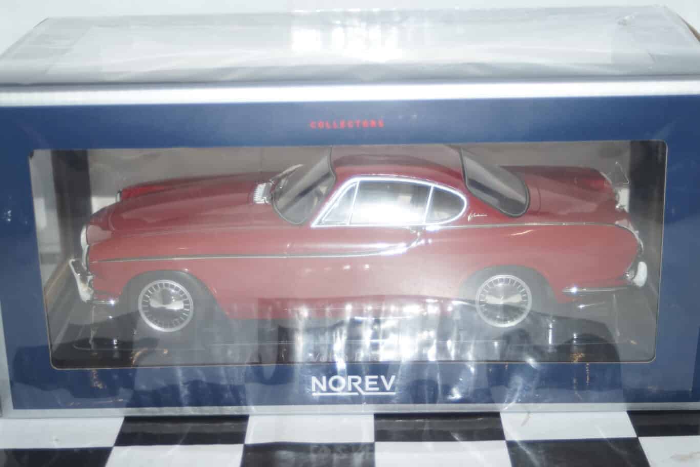 Norev volvo p1800 1961 red 1:18 scale 188700