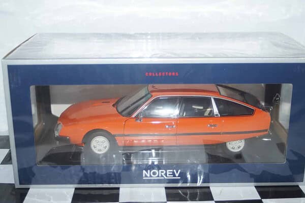 Norev citroen cx 2400 gti 1977  mandarine 1:18 scale 181524