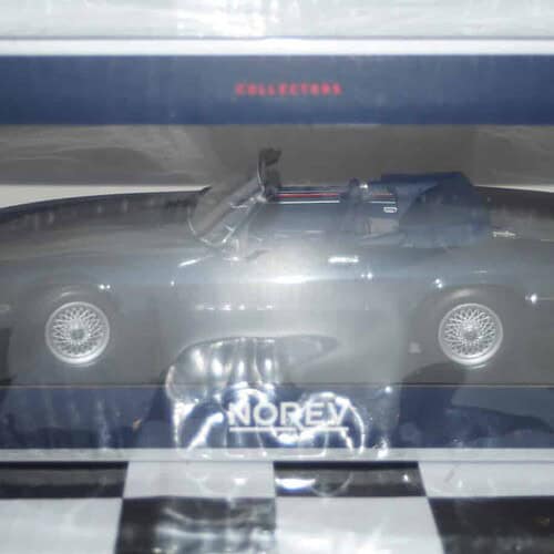  norev jaguar xjs cabriolet 1988 blue metallic 1:18 scale 182636 ltd 1000