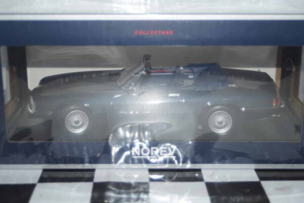 Norev jaguar xjs cabriolet 1988 blue metallic 1:18 scale 182636 ltd 1000