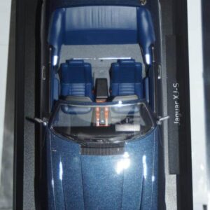 Norev jaguar xjs cabriolet 1988 blue metallic 1:18 scale 182636 ltd 1000