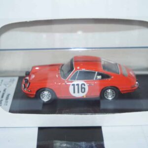 Trofeu porsche 911 t 2nd monte carlo rally 1968 p.toivonen 1/43 dsn1:43-132