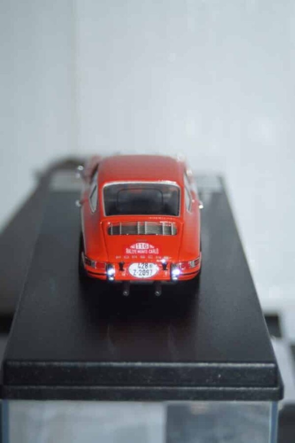 Trofeu porsche 911 t 2nd monte carlo rally 1968 p.toivonen 1/43 dsn1:43-132