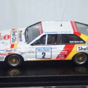 Trofeu audi quattro 3rd rally of portugal #18 1982 f.witmann rr.al 22 1:43rd