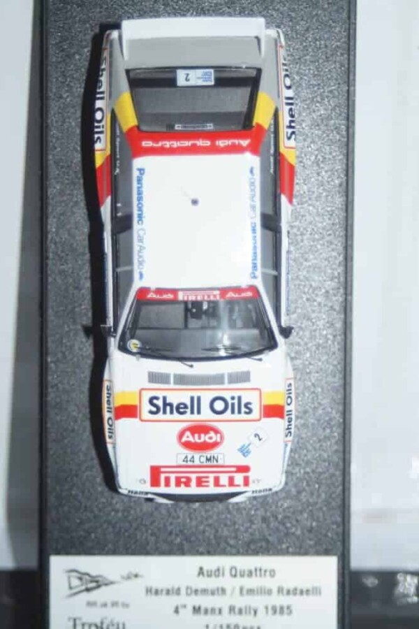 Trofeu audi quattro manx rally 1985 h.demuth 1:43rd scale rr.uk 95