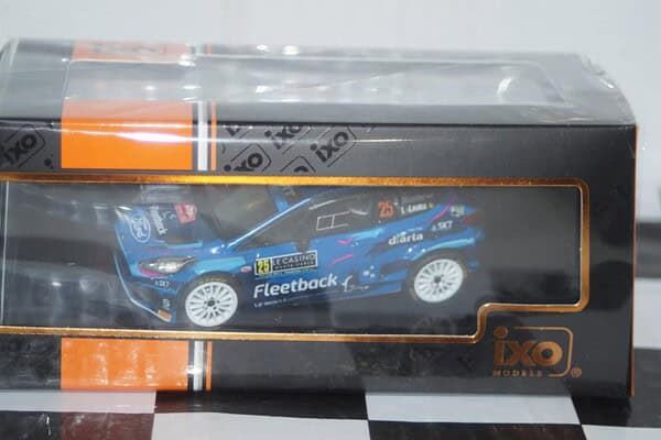Ixo ford fiesta wrc croatia rally 2021 a.fourmax #16 1/43 ram819a