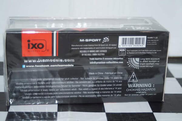 Ixo ford puma acropolis rally 2022 s.loeb ram871.22