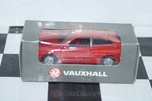 Gama vauxhall astra mk3 gsi red in vauxhall box in 1:43 scale